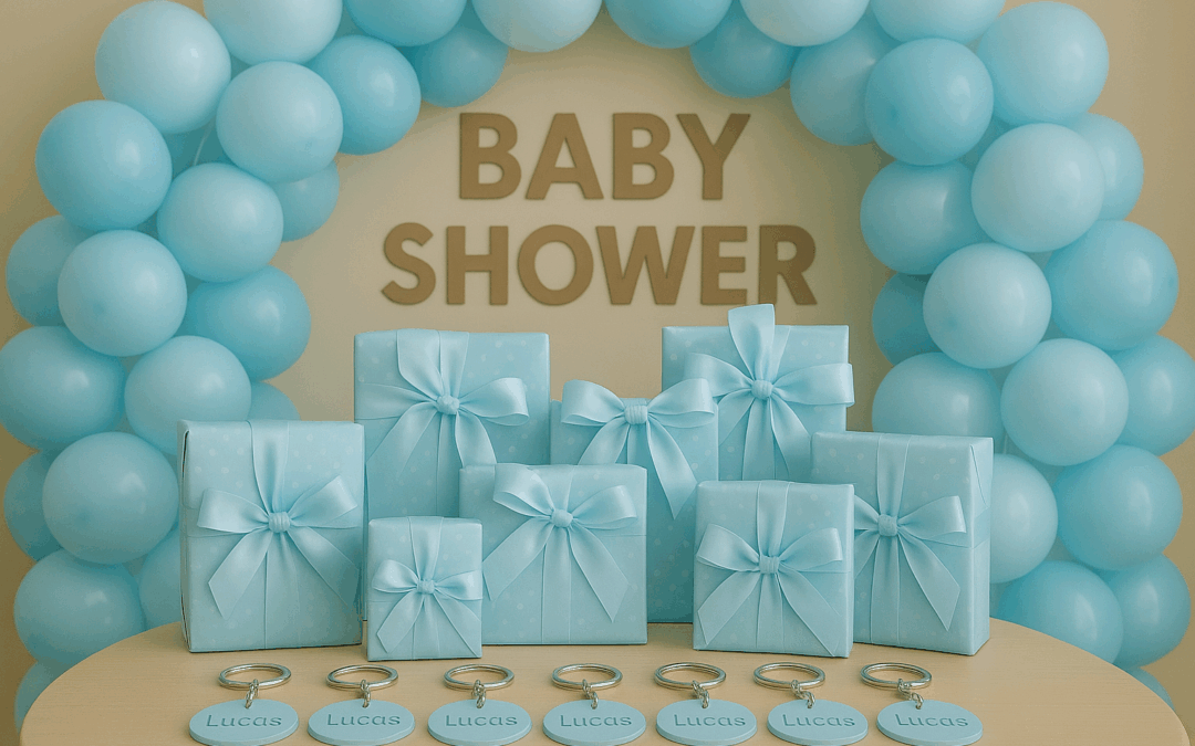 Llaveros personalizados para eventos: baby shower, matrimonios y graduaciones 🎉💖